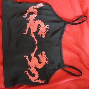 Dragon crop top